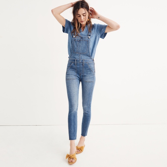 madewell jeans nwt skinny overalls in kemp wash 6 sizes poshmark madewell size chart
